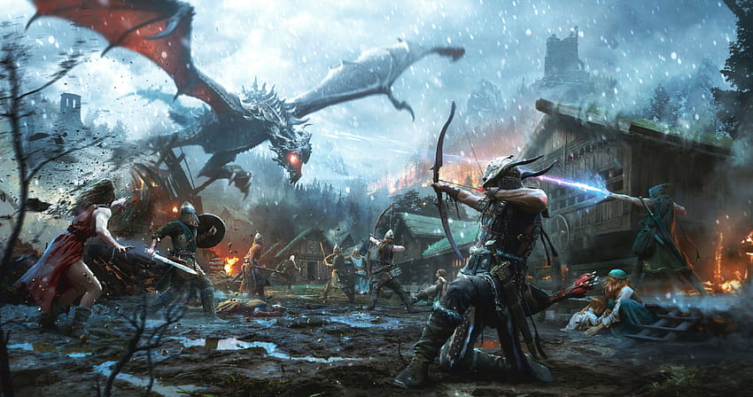The Elder Scrolls: Legends, Heroes of Skyrim, Games HD wallpaper