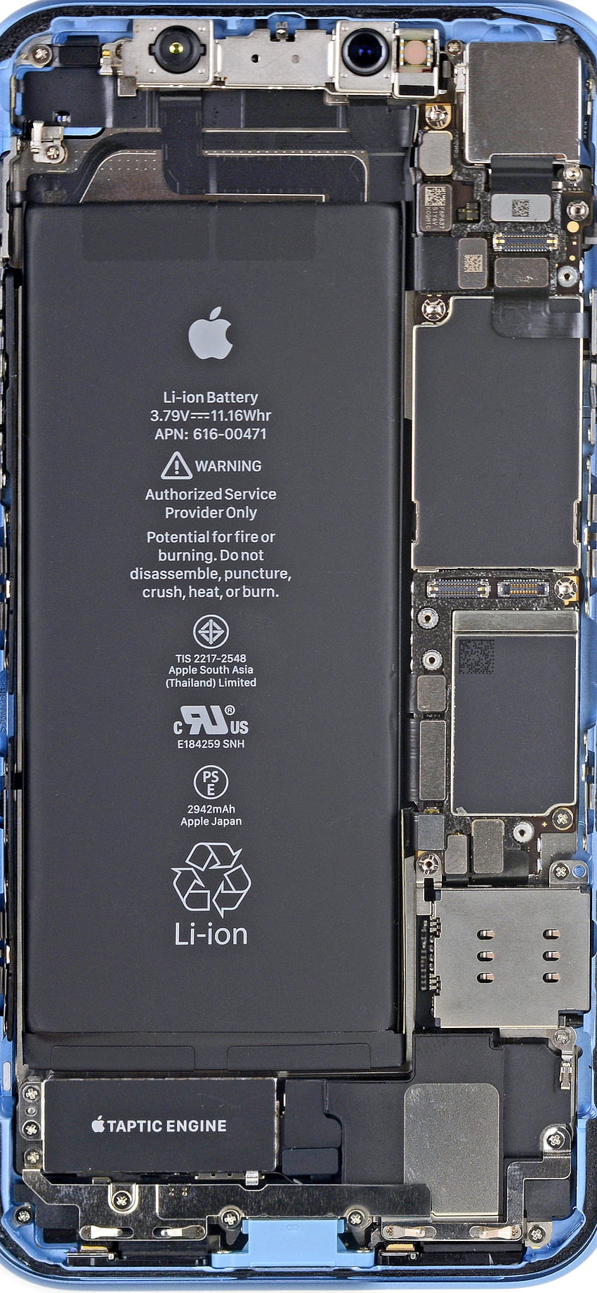 New iPhone XR Teardown Are Here, high res iphone xr HD phone wallpaper