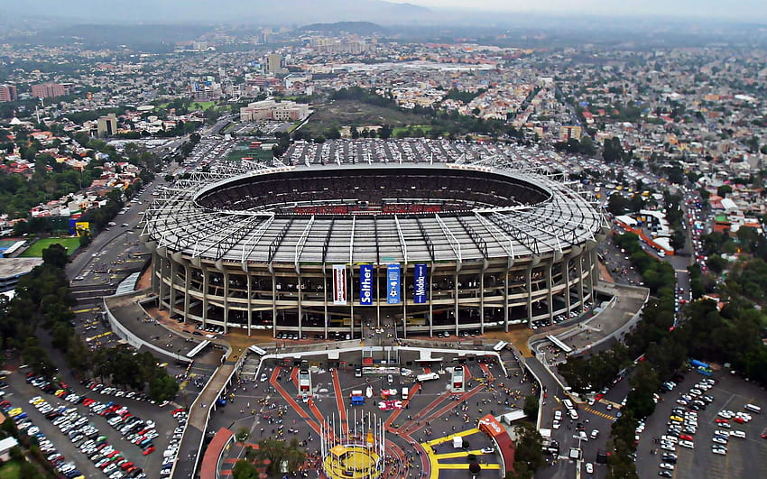 Estadio Azteca, Mexico City, Tlalpan, Aztec Stadium, Club America Stadium,  Mexican stadium, more than 100 thousand spectators, Mexico with resolution  2560x1600. High Quality HD wallpaper | Pxfuel
