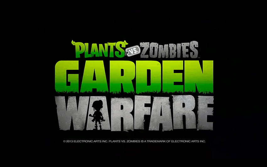 Plants vs. Zombies 2014 New Garden Warfare « Oyun Oyun, bitkiler vs zombiler HD duvar kağıdı