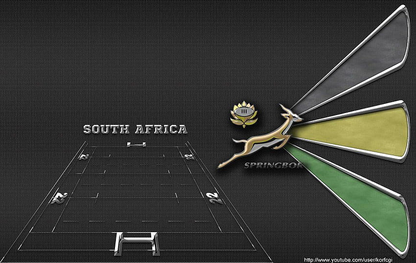 South Africa rugby by KorfCGI, springboks HD wallpaper