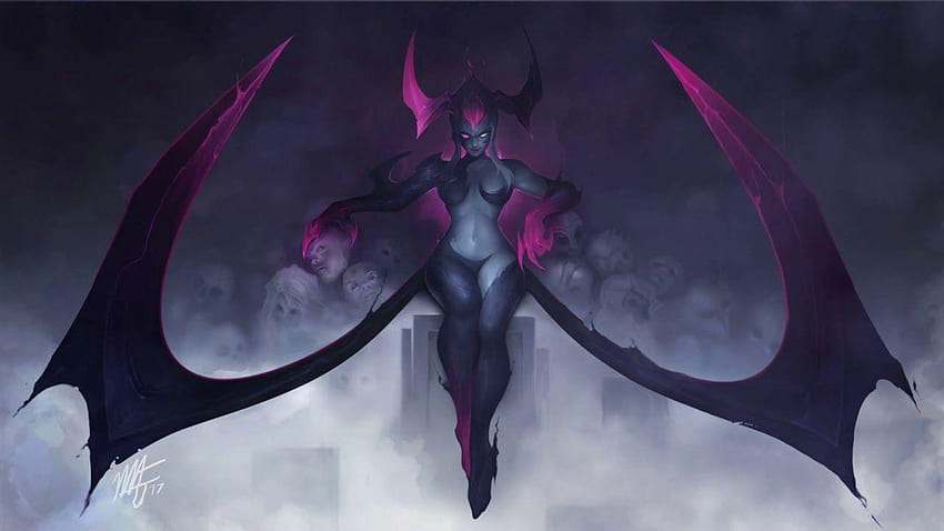 Evelynn Animated League of Legends [Fanmade] HD wallpaper