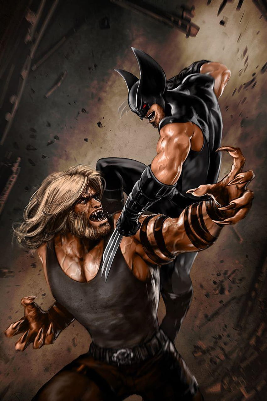 Wolverine Vs. Sabretooth , Comics, HQ Wolverine Vs HD phone wallpaper |  Pxfuel