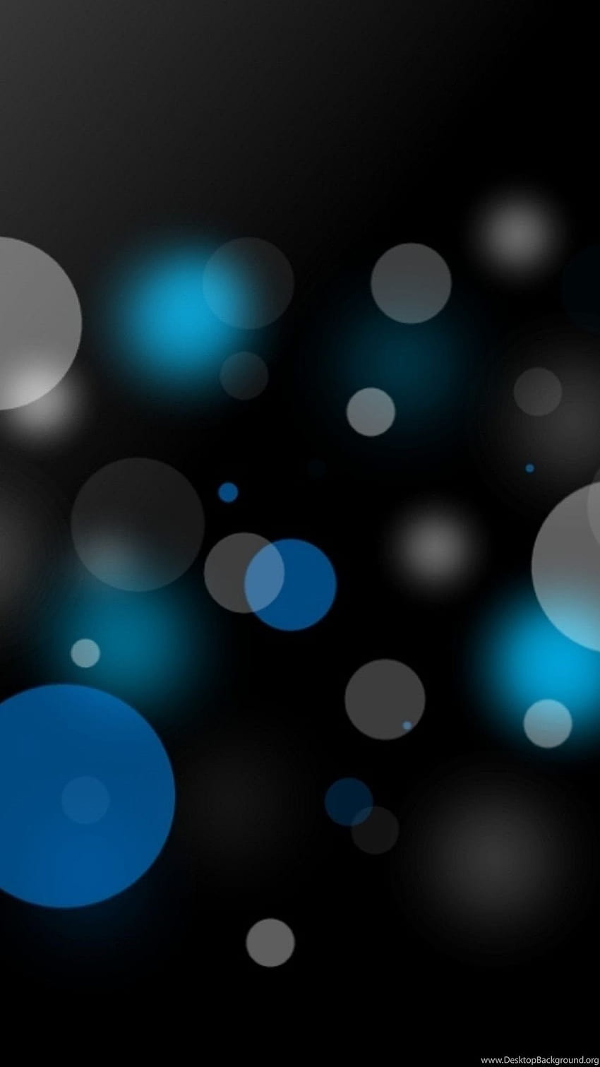 Arrière-plans Noir Bleu Dark Circle Design Gris Motif, mobile noir et bleu Fond d'écran de téléphone HD