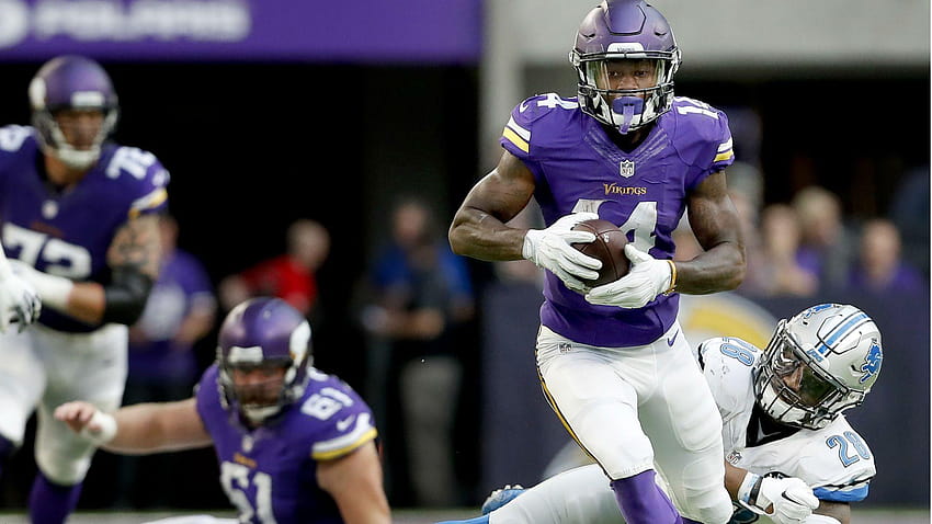 The 17 most important Vikings in 2017: No. 8, WR Stefon Diggs HD wallpaper