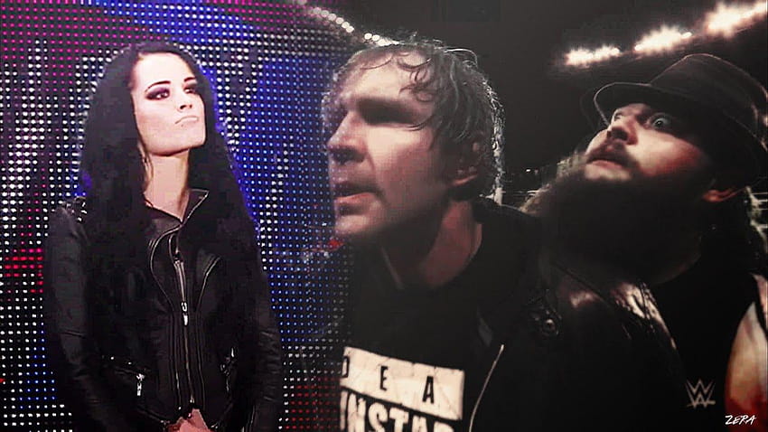 Dean Ambrose + Paige + Bray Wyatt, paige and dean HD wallpaper