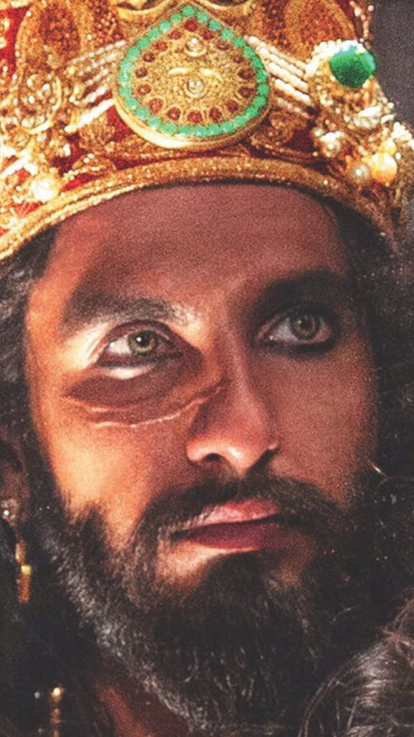 Ranveer Singh nel ruolo del sultano Alauddin Khilji ...twitter, alauddin khalji Sfondo del telefono HD