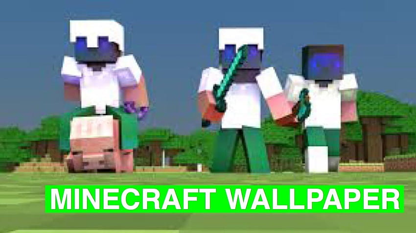 How To Make A Minecraft Wallpaper Using Nova Skin !!!! (PE - PC