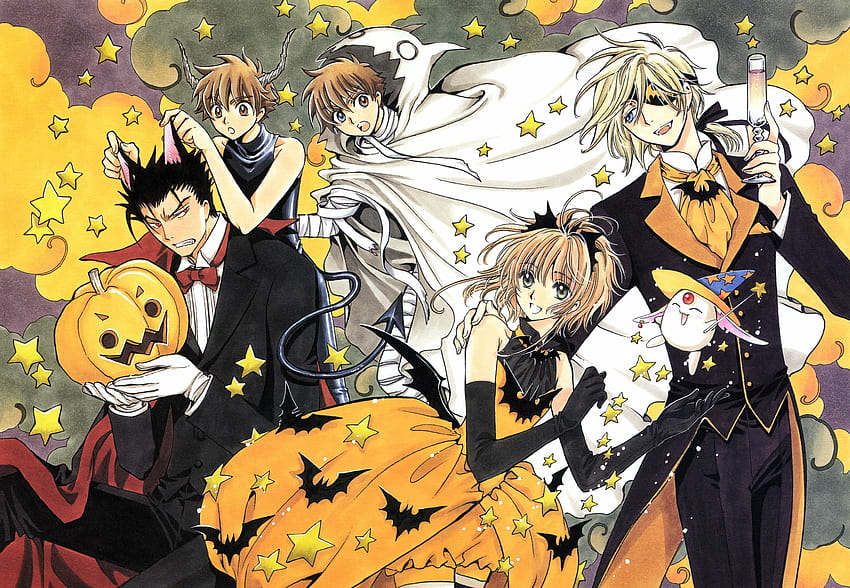 Tsubasa Chronicles, anime festival de halloween fondo de pantalla