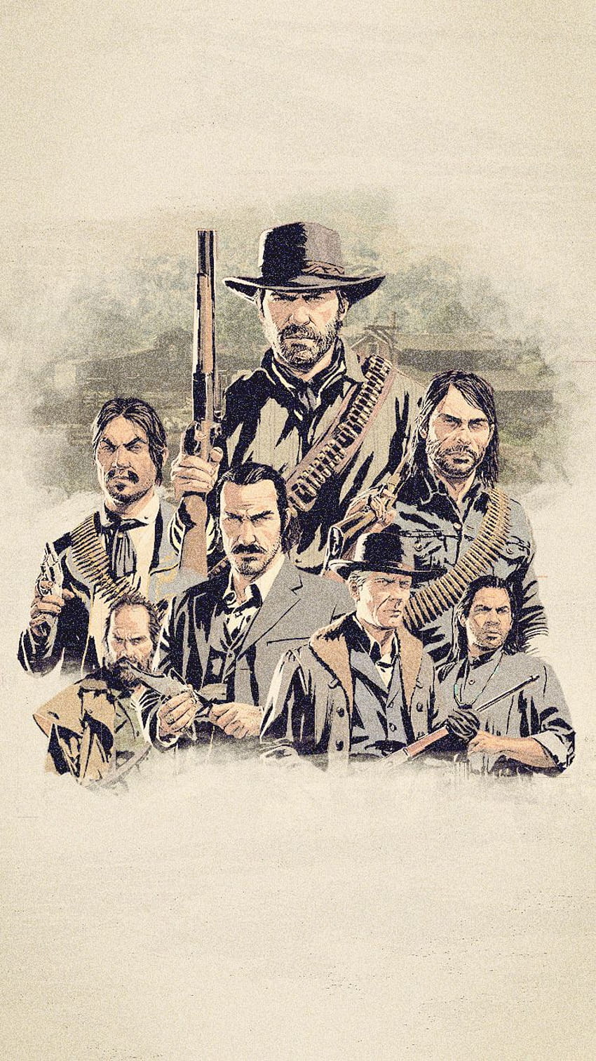Telepon Red Dead Redemption 2 diposting oleh Michelle Tremblay, rdr2 iphone wallpaper ponsel HD