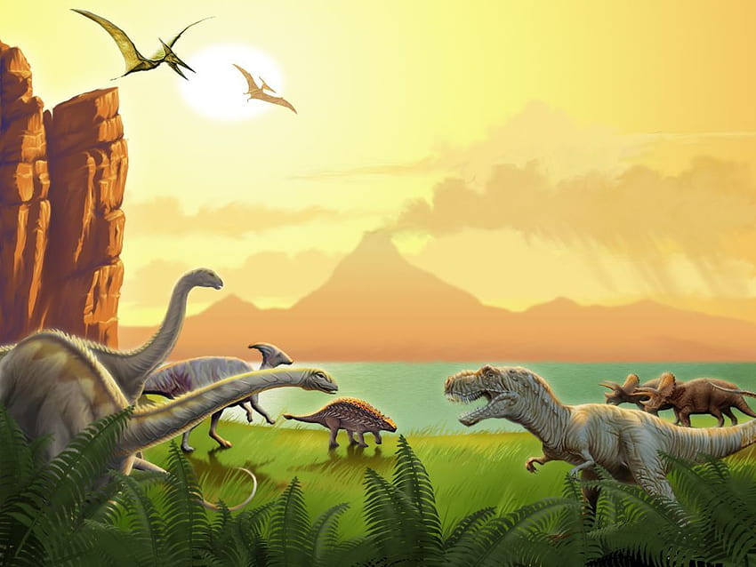 Dinosaurs, dinosaurus HD wallpaper