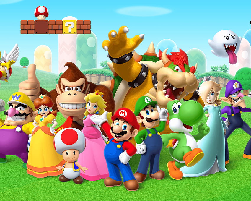 Video Game/Super Mario Bros., princess peach and rosalina HD wallpaper