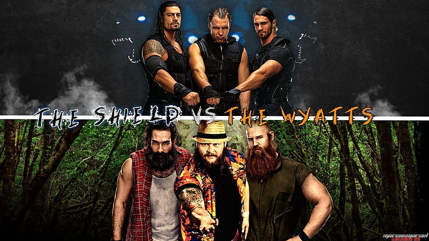 WWE Backgrounds Group, the shield HD wallpaper
