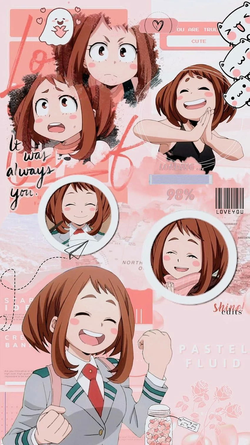 Download Anime Girl Ochako Uraraka Wallpaper  Wallpaperscom