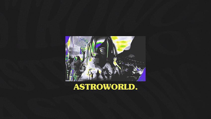 Astroworld Travis Scott posted by Samantha Tremblay, astroworld album cover HD wallpaper