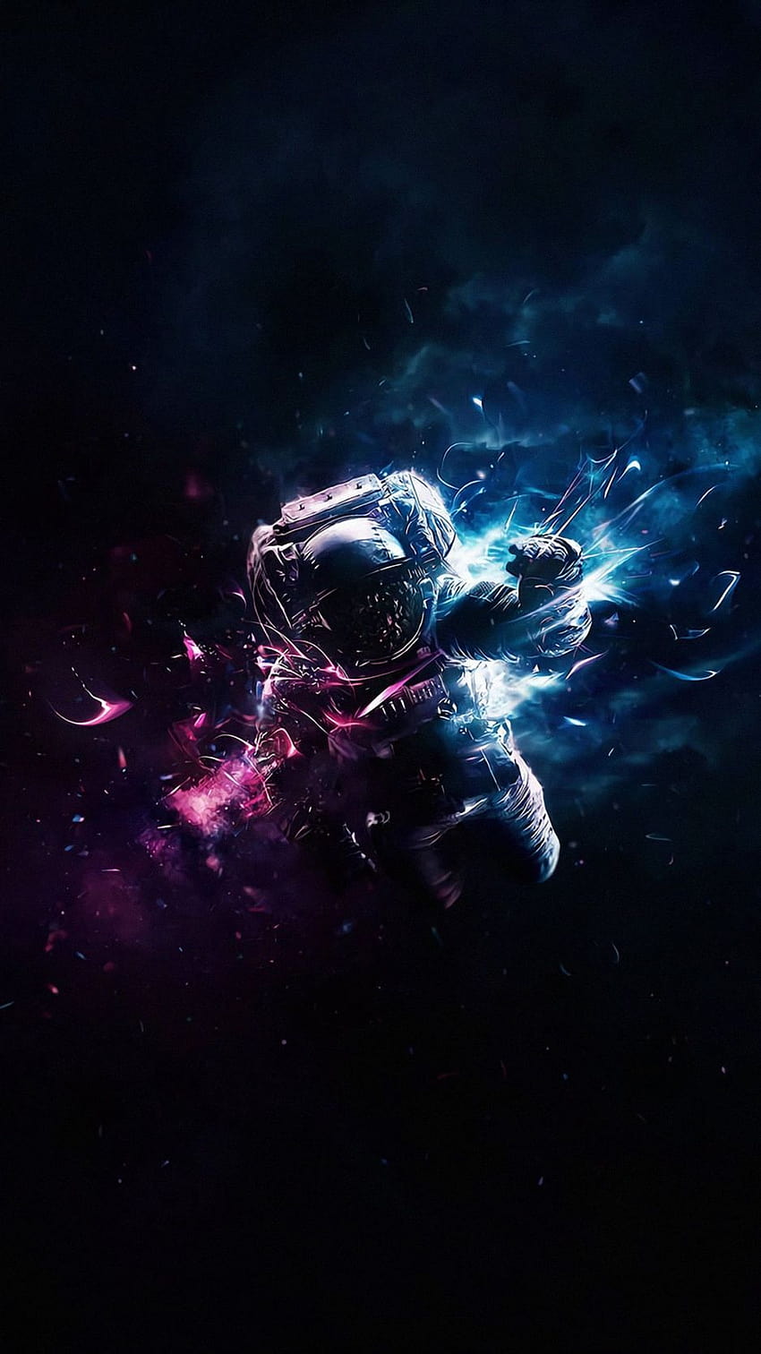 Kosmonaut, Astronaut, Kunst, Weltraum ... Pinterest, cooles Astronauten-iPhone HD-Handy-Hintergrundbild
