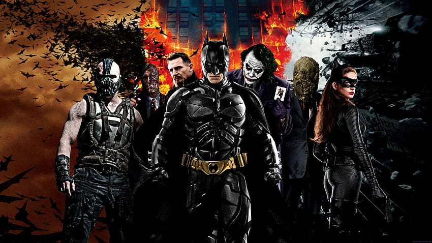 Batman and bane, batman bane HD wallpaper | Pxfuel