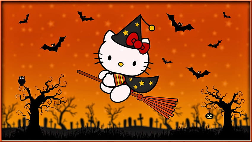 Hello Kitty Halloween Special, straszny hello kitty Tapeta HD