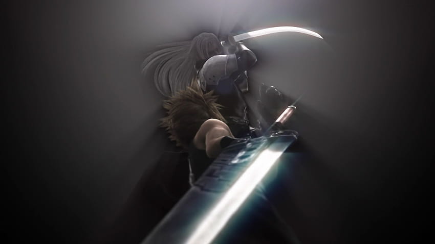 Final Fantasy VII Adventskinder Sephiroth Buster Schwert Wolke HD-Hintergrundbild