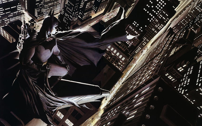 The Dark Knight Rules: Amazing Batman !、アレックス・ロス・バットマン 高画質の壁紙