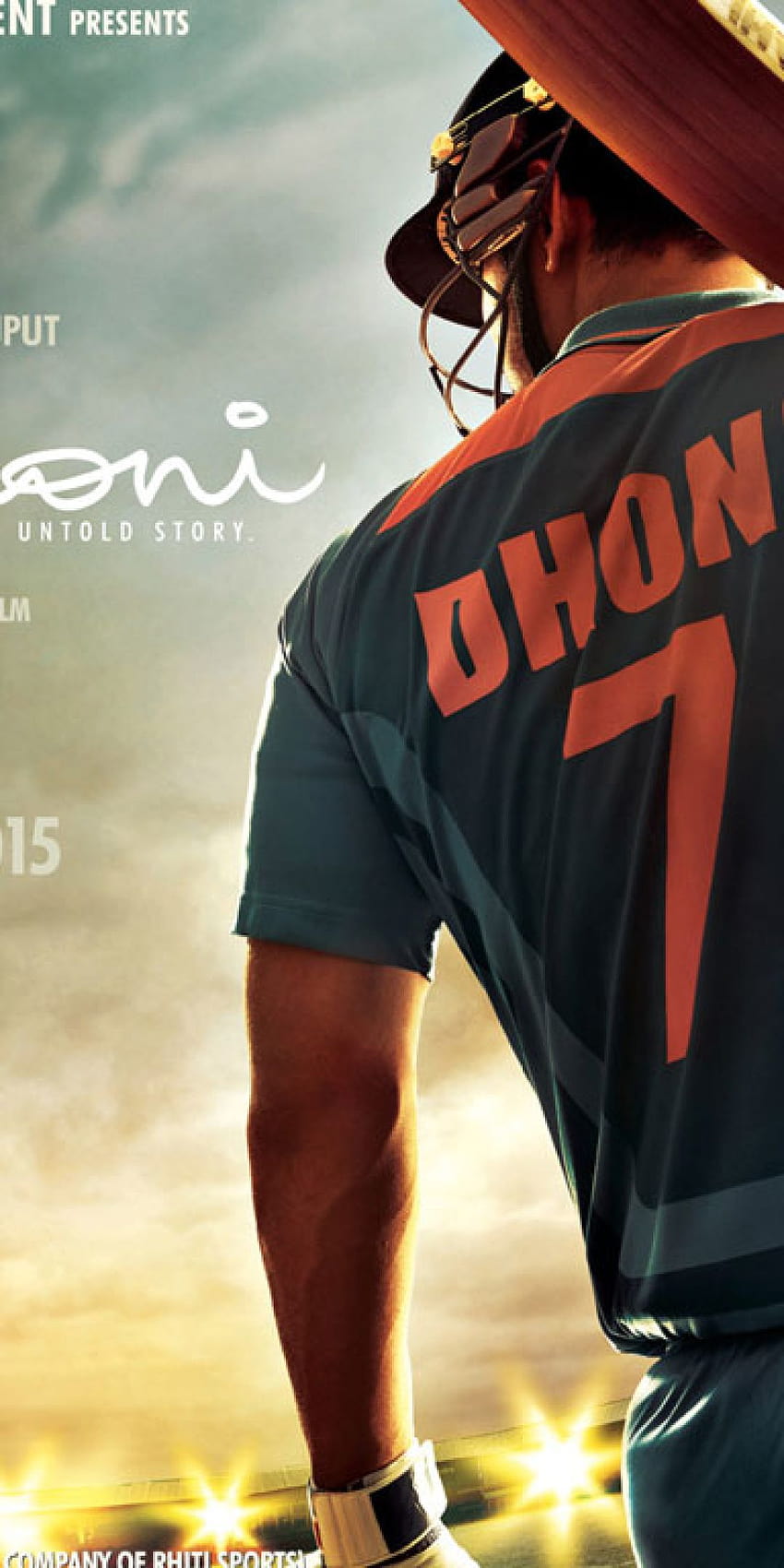 1080x2160 MS Dhoni Untold Story Poster One Plus 5T,Honor 7x,Honor ...