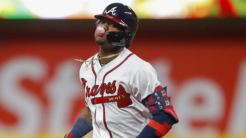 Braves' Ronald Acuña pulled from game for not hustling on, ronald acuna jr HD wallpaper