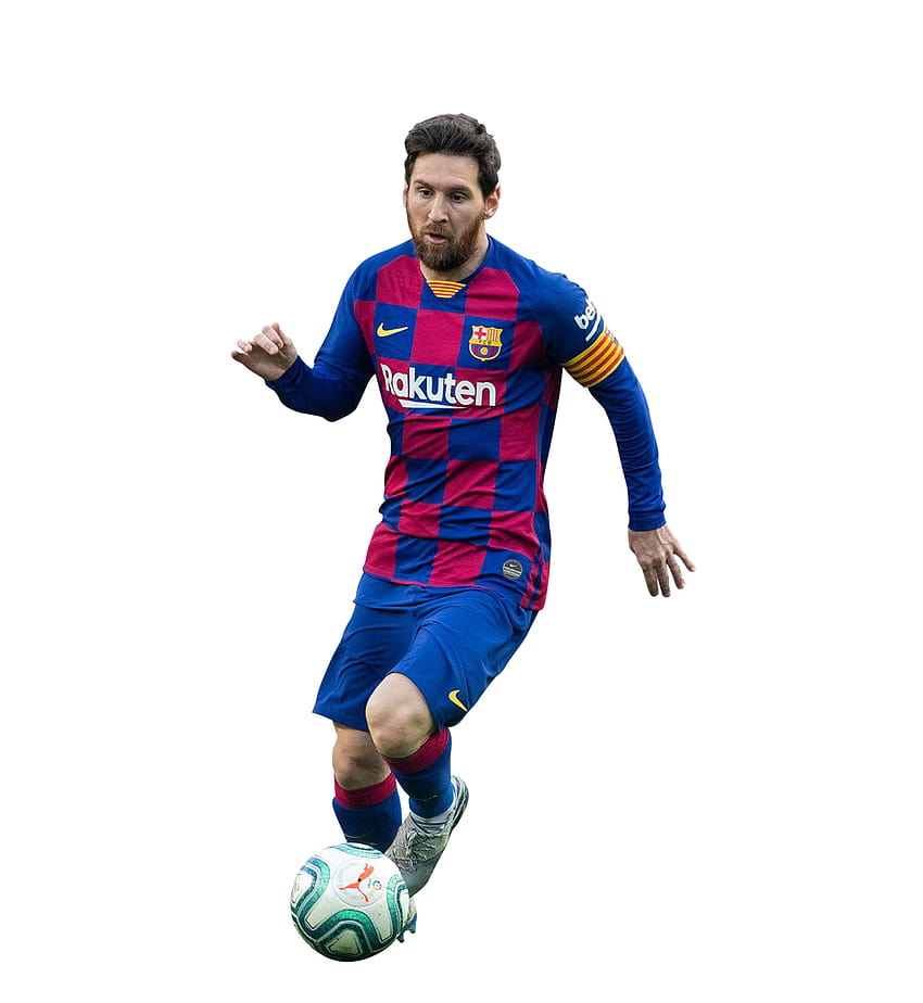 FC Barcelona Lionel Messi PNG Sfondo del telefono HD