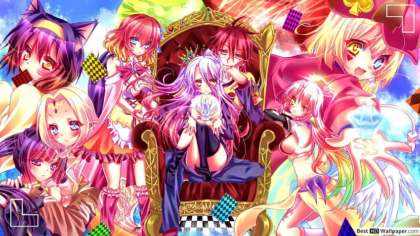 tet no game no life HD wallpaper