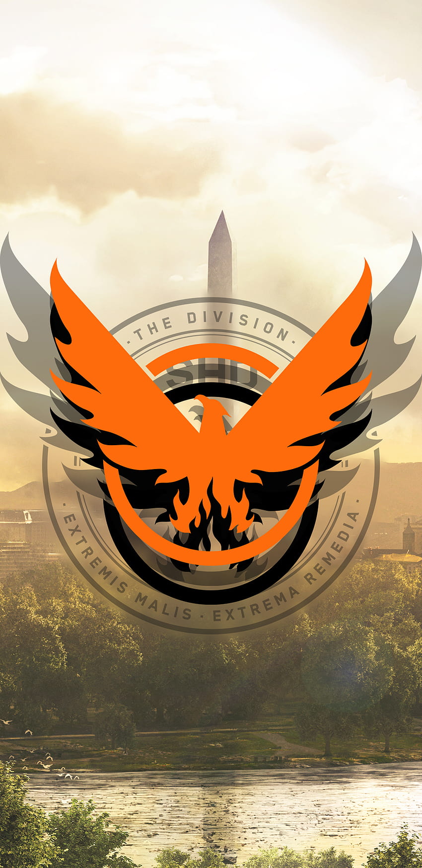 The Division Phone, the Division 2 mobile HD тапет за телефон