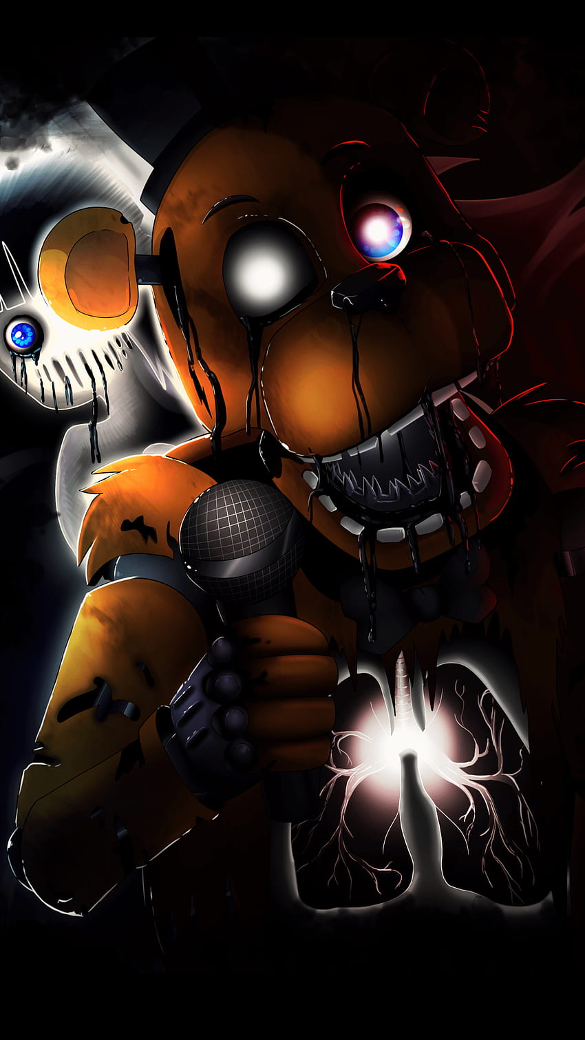 FNAF 4 WP, fnaf4, phone, tablet, HD phone wallpaper