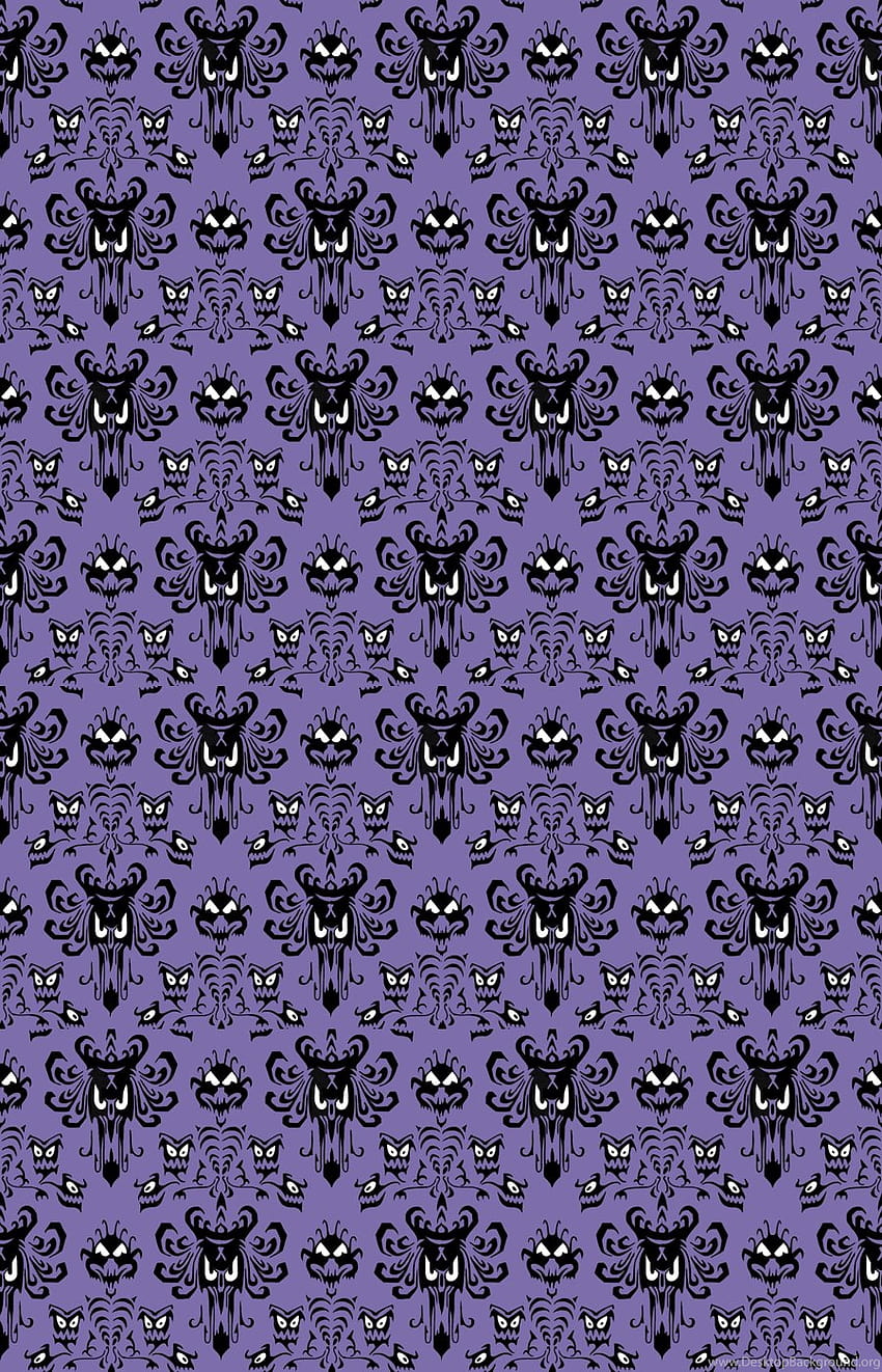 Disney Haunted Mansion Fabric Backgrounds HD phone wallpaper