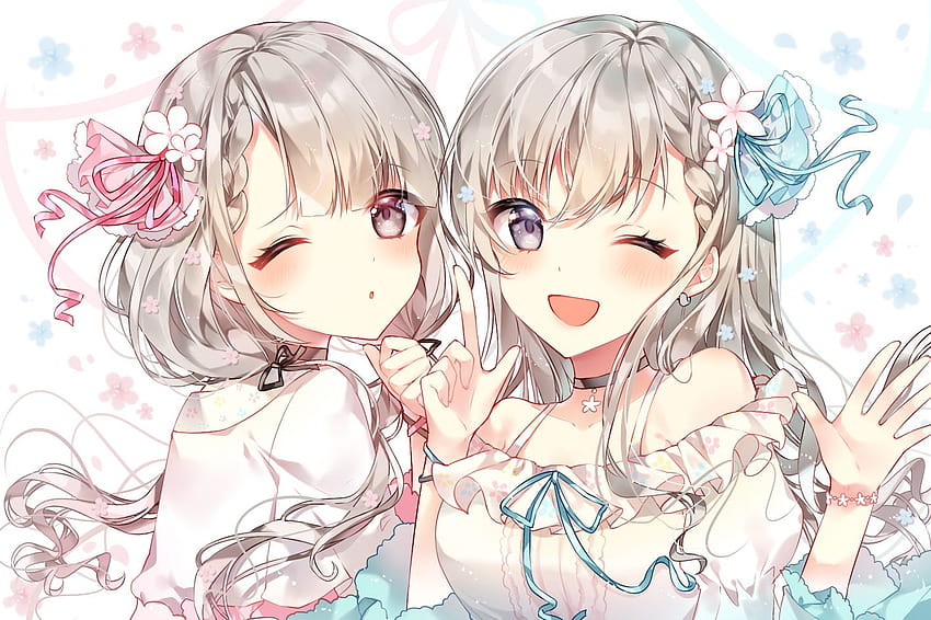 Anime Twins Wallpapers - Wallpaper Cave-demhanvico.com.vn