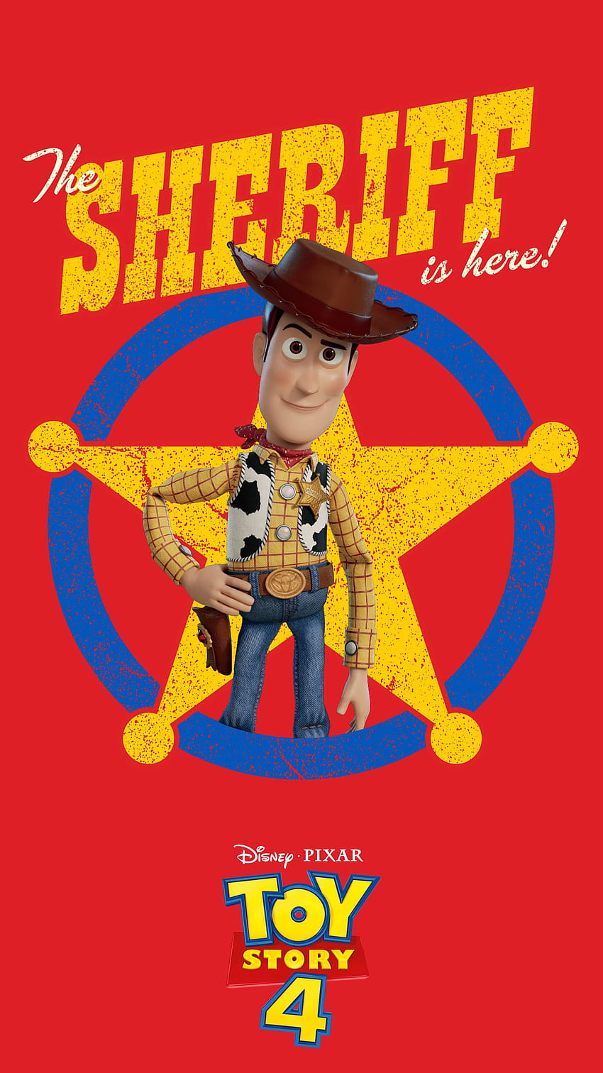 Woody Sheriff Toy Story 4, sheriff woody HD phone wallpaper