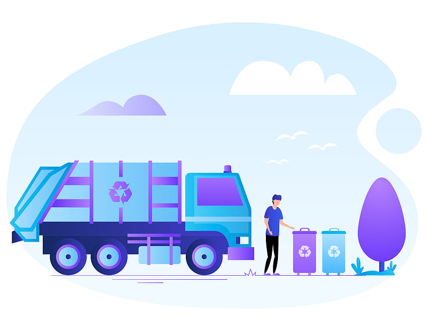 Waste Management Services by Jakub Jezovic on Dribbble HD wallpaper