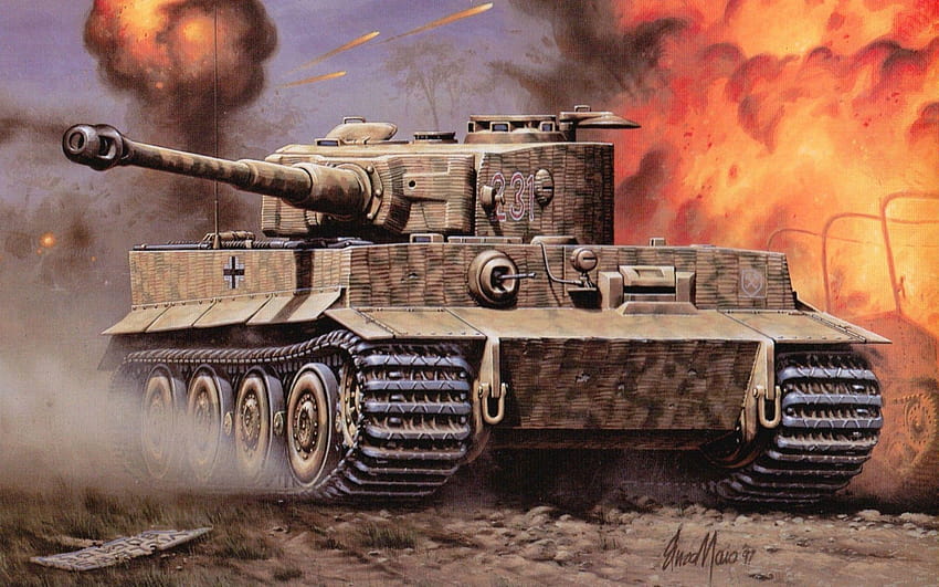 Tiger Tank 12476 HD wallpaper
