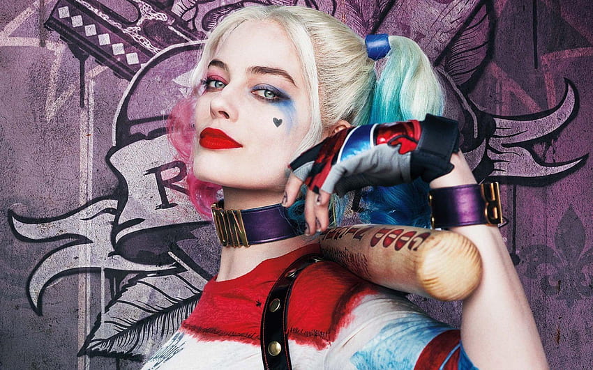 Harley Quinn Suicide Squad Poster HD-Hintergrundbild