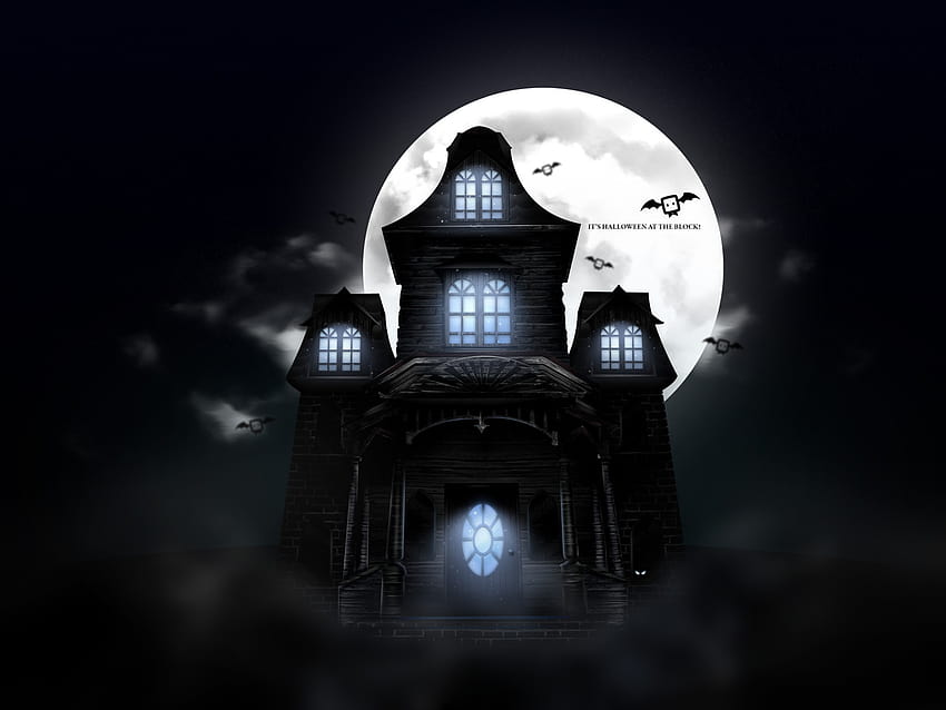3 Haunted House, horror home HD wallpaper