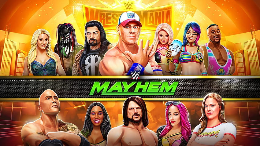 WWE Mayhem 1.19.283 APK за Android HD тапет