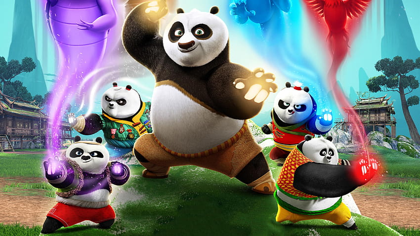 Kung Fu Panda Paws Of Destiny、パンダ ウルトラ 高画質の壁紙