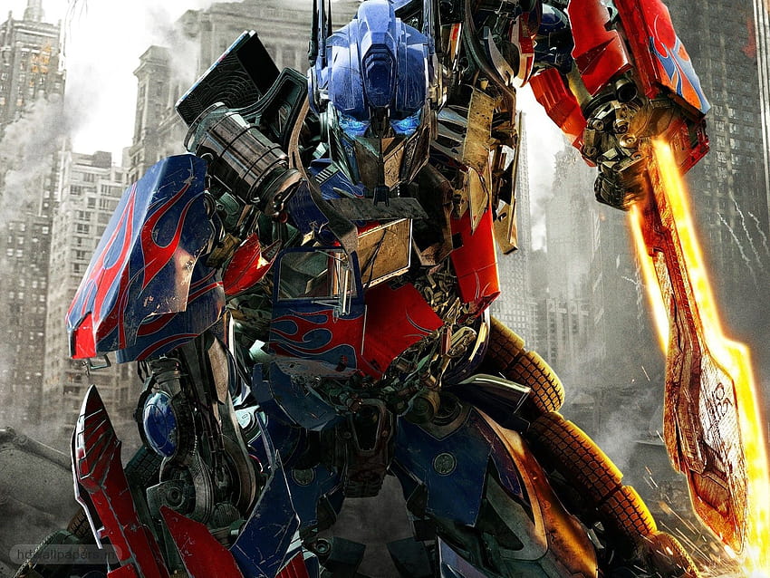 Optimus Prime Transformers Dark of The Moon au format jpg pour les batailles de films de transformateurs Fond d'écran HD