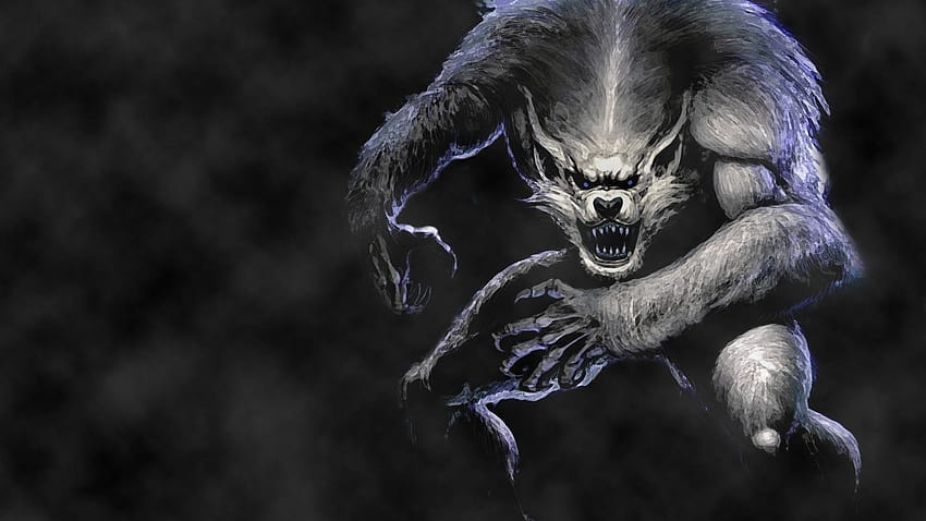 Lycan, от подземния свят носят вълци HD тапет