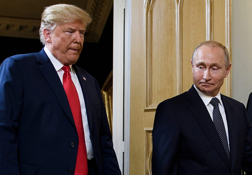Demokraci żądają dokumentów od Trumpa, Putina i Donalda Trumpa Tapeta HD