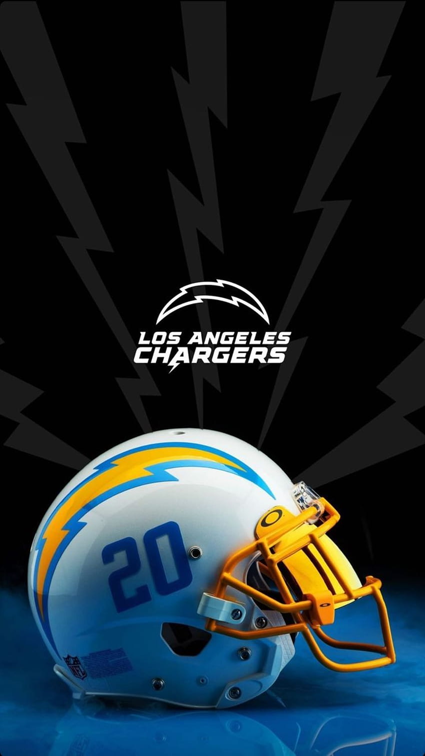 Cargadores de Los Ángeles, cargadores de la NFL fondo de pantalla del teléfono