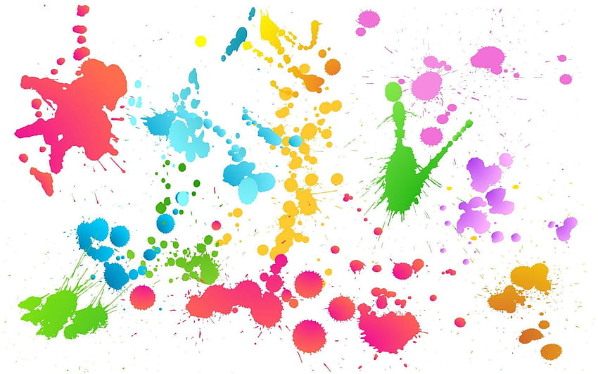 Paint Splat Background, s di graciaviva.cat, splatter art Wallpaper HD