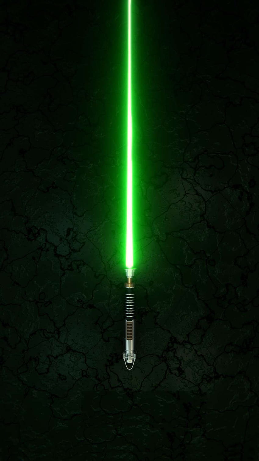 Lightsaber Hijau Star Wars wallpaper ponsel HD