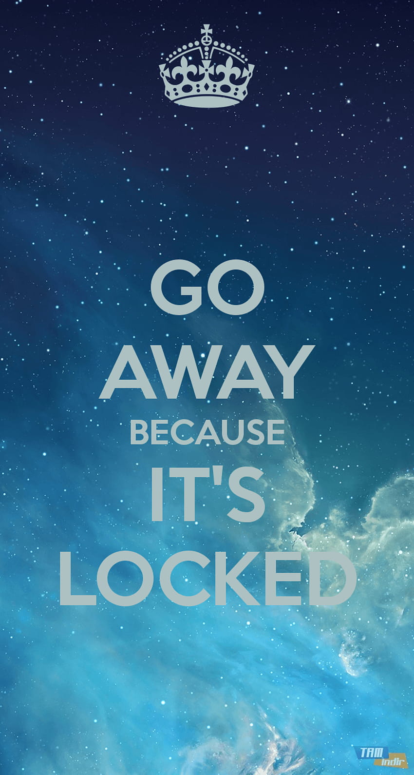 It's Locked, its locked for a reason HD phone wallpaper