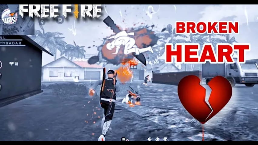 Broken Heart Fire HD wallpaper