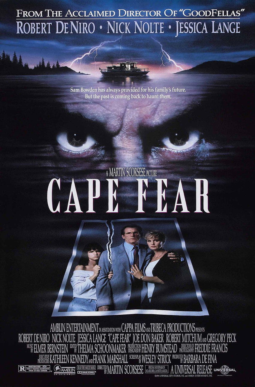Cape Fear Movie Poster HD phone wallpaper