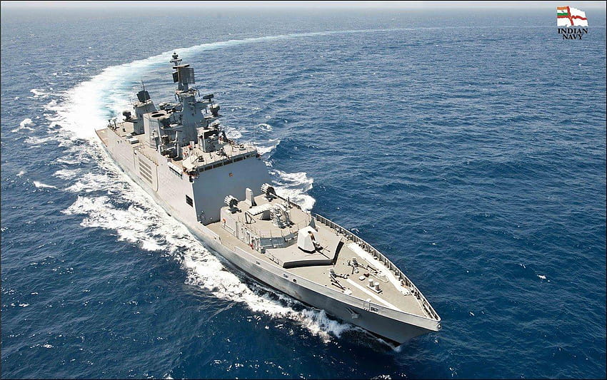 : 1366x856 px, frigates, Indian, navy, Shivalik Class, indian navy logo HD wallpaper