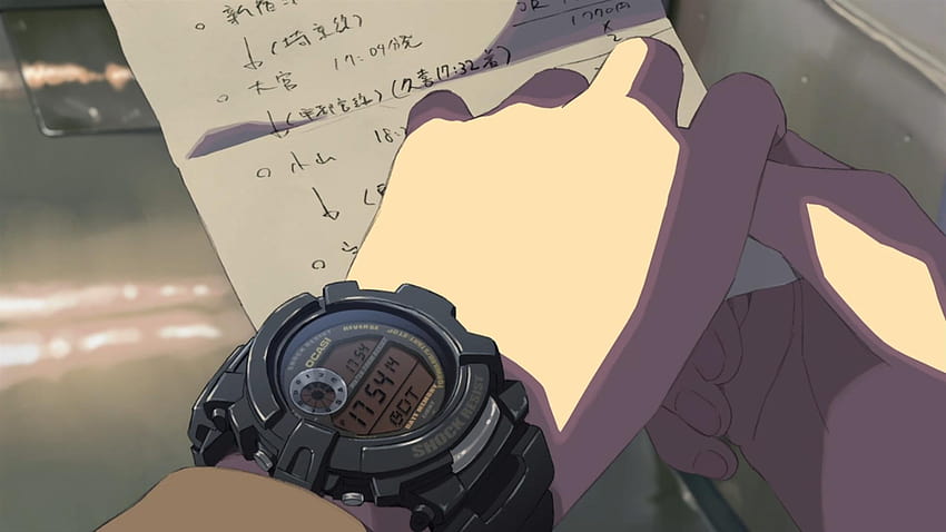 Watches in Anime : anime, g shock HD wallpaper